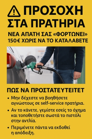 &Pi;&rho;&omicron;&sigma;&omicron;&chi;ή &sigma;&tau;&alpha; &pi;&rho;&alpha;&tau;ή&rho;&iota;&alpha;: &Nu;έ&alpha; &alpha;&pi;ά&tau;&eta; &sigma;&alpha;&sigmaf; "&phi;&omicron;&rho;&tau;ώ&nu;&epsilon;&iota;" 150&euro; &chi;&omega;&rho;ί&sigmaf; &nu;&alpha; &tau;&omicron; &kappa;&alpha;&tau;&alpha;&lambda;ά&beta;&epsilon;&tau;&epsilon;